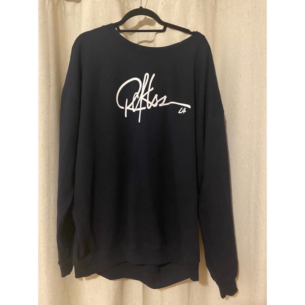 Navy Y&at Crewneck Sweatshirt